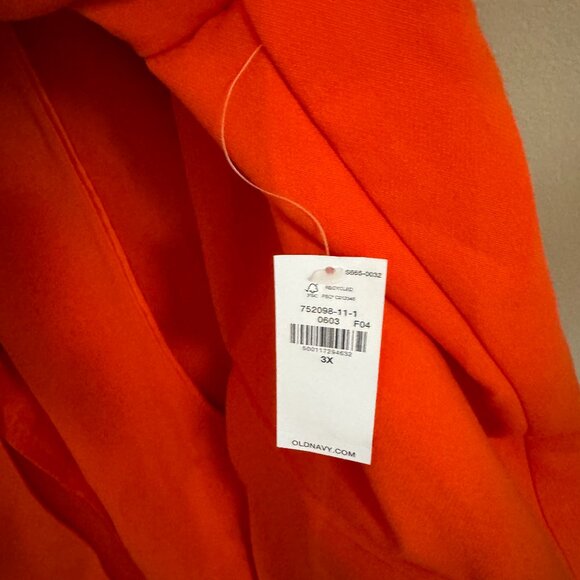 Old Navy Relaxed Blazer Warm Sunset Long Sleeve 2 Button Unlined Jacket - Picture 2 of 16